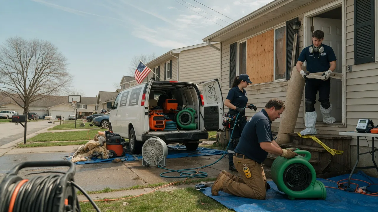 Water Damage Restoration in Gibsland, LA near me